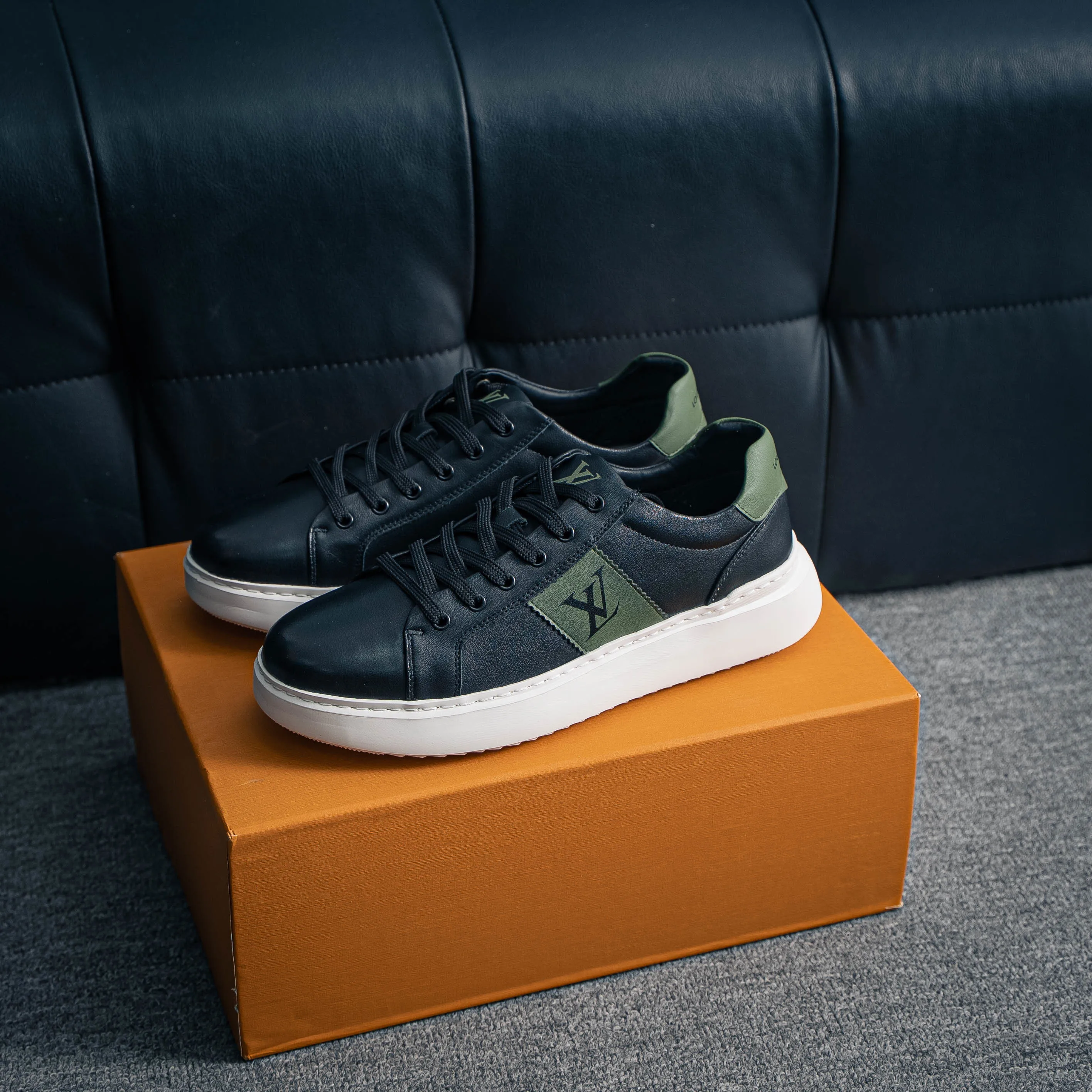 Louis Vuitton LVMen Shoes Skate Shoes Series # Quality Versatile ， ！Shoes Cowhide Leather ，